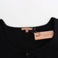 Ermanno Scervino Chic Cropped Black Wool-Cashmere Sweater