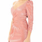 Elisabetta Franchi Pink Cotton Women Dress