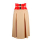 Elisabetta Franchi Beige Polyester Women Skirt