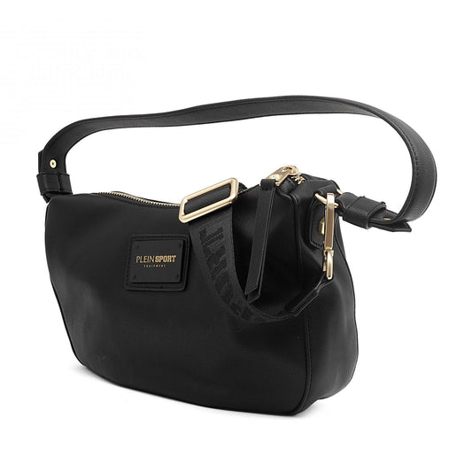 Plein Sport Black Polyethylene Women Crossbody Bag