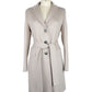 Made in Italy Gray Wool Women Coat