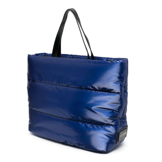 Plein Sport Blue Polyester Women Shoulder Bag