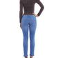 Jacob Cohen Elegant Light Blue Stretch Denim