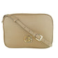 Baldinini Gray Calfskin Leather Women Crossbody Bag