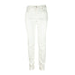 Jacob Cohen White Cotton Women Slim Jeans