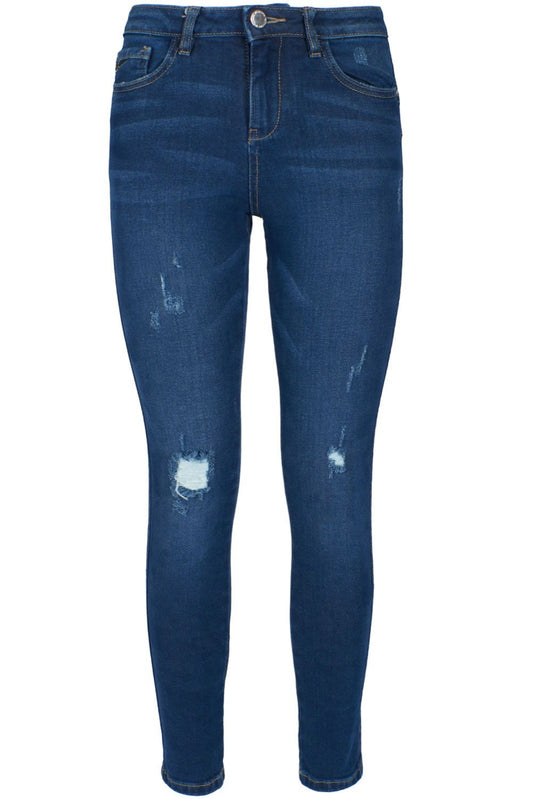 Yes Zee Blue Cotton Women's Jean