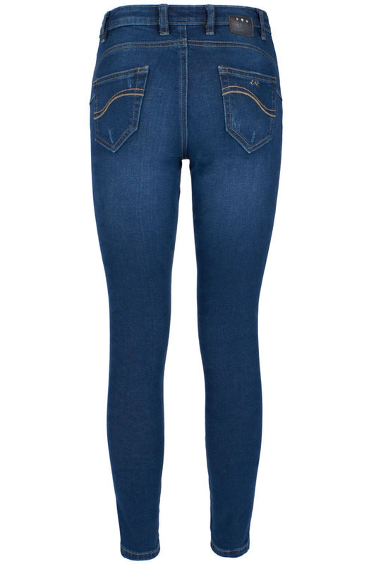 Yes Zee Blue Cotton Women's Jean