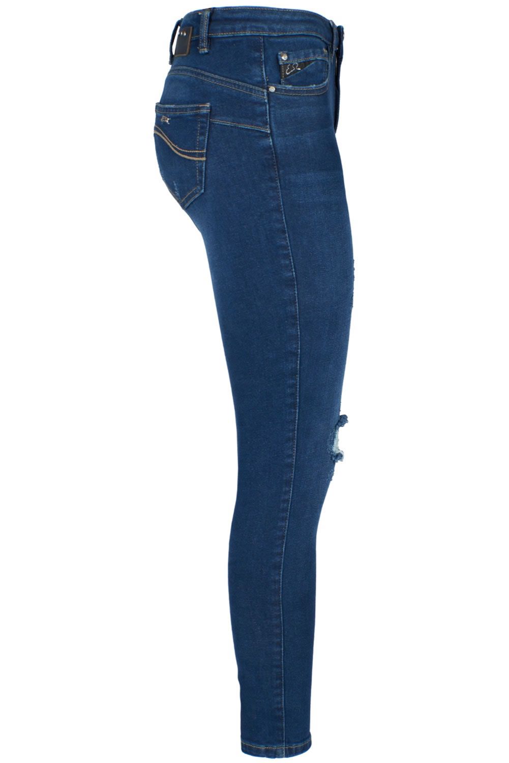 Yes Zee Blue Cotton Women's Jean