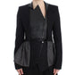 KAALE SUKTAE Elegant Monochrome Zippered Blazer Jacket