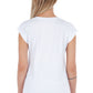 Frankie Morello White Cotton Women T-Shirt