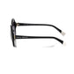 Frankie Morello Black Acetate Women Sunglass