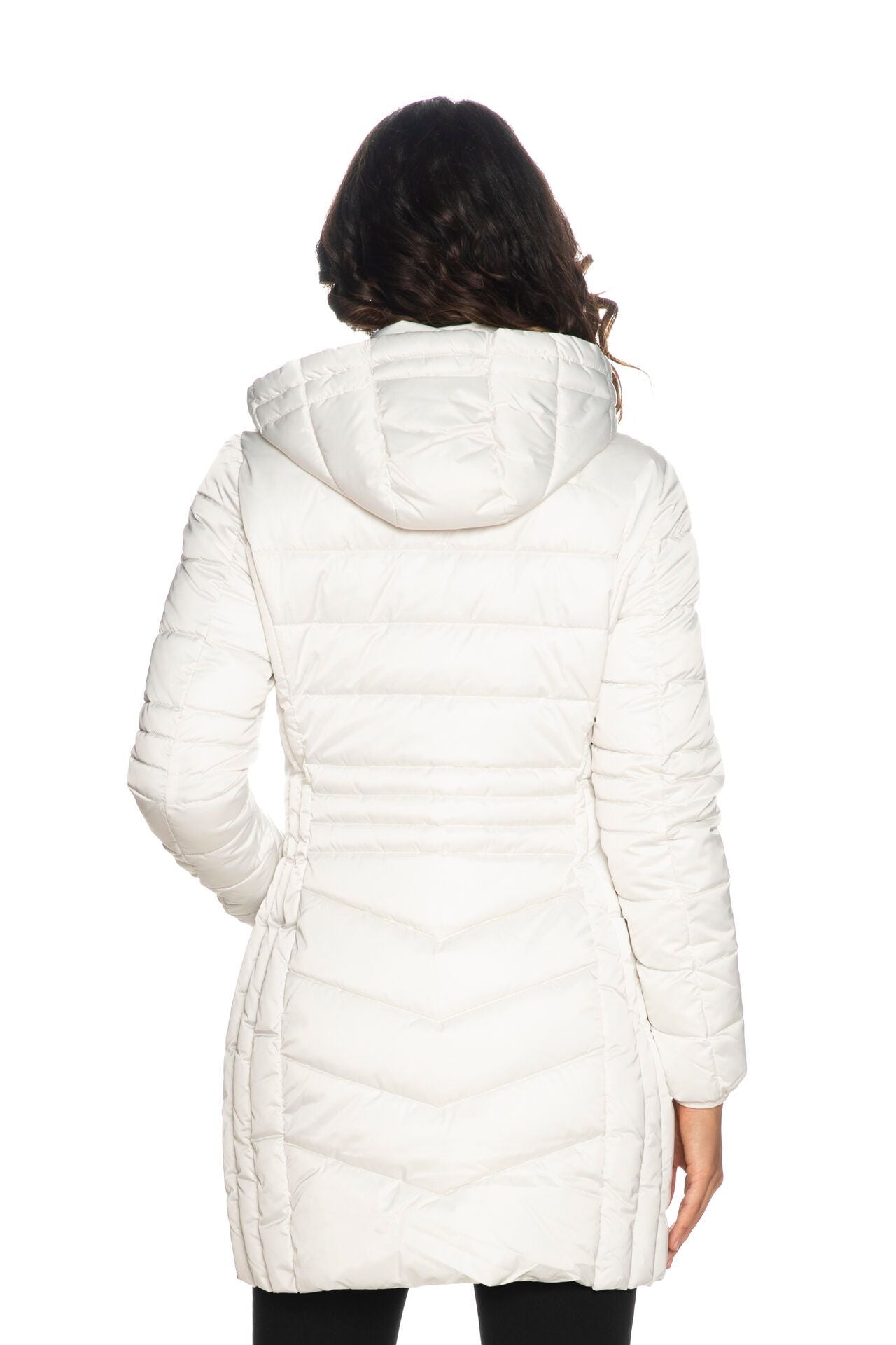 Yes Zee White Polyester Women Jacket