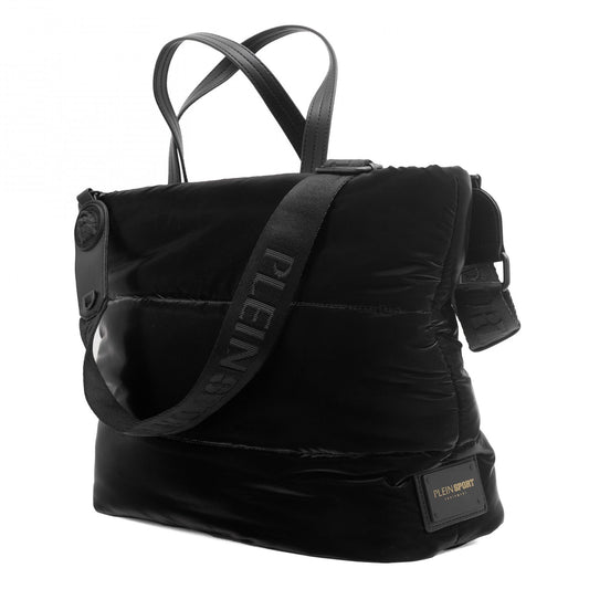 Plein Sport Black Polyester Women Shoulder Bag