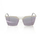 Frankie Morello Silver Metallic Women's Sunglass