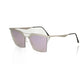 Frankie Morello Silver Metallic Women's Sunglass