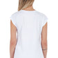 Frankie Morello White Cotton Women T-Shirt