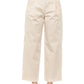 Peserico Beige Cotton Women Palazzo Pants