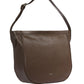 Trussardi Brown Leather Women Shoulder Bag