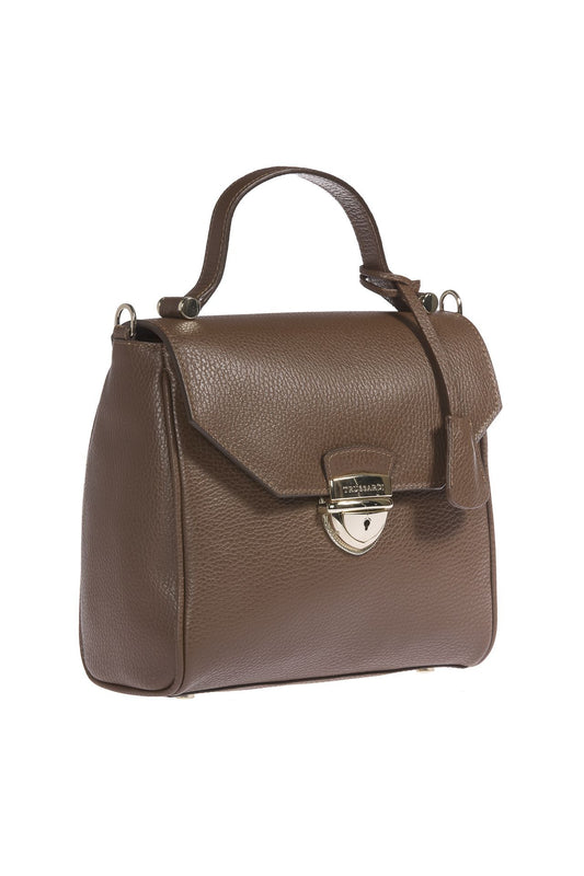 Trussardi Brown Leather Women Handbag