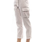 Peserico Beige Linen Women's Trouser