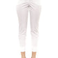 Peserico White Cotton Women Pant