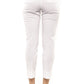 Peserico White Cotton Women Pant