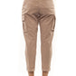 Peserico Pink Cotton Women Trouser