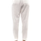 Peserico White Viscose Women Pant