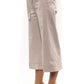 Peserico Beige Cotton Women Palazzo Pants