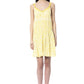 BYBLOS Yellow Viscose Women Dress