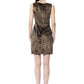 BYBLOS Brown Viscose Women Dress