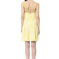 BYBLOS Yellow Viscose Women Dress