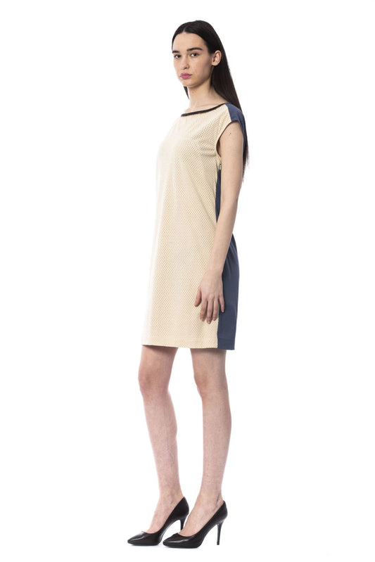 BYBLOS Beige Taffeta Women Dress