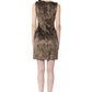 BYBLOS Brown Viscose Women Dress