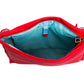 Piquadro Red Leather Women Shoulder Bag