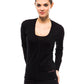 Ungaro Fever Black Wool Women Cardigan