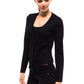 Ungaro Fever Black Wool Women Cardigan