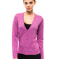 Ungaro Fever Violet Wool Women Cardigan