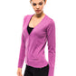 Ungaro Fever Violet Wool Women Cardigan