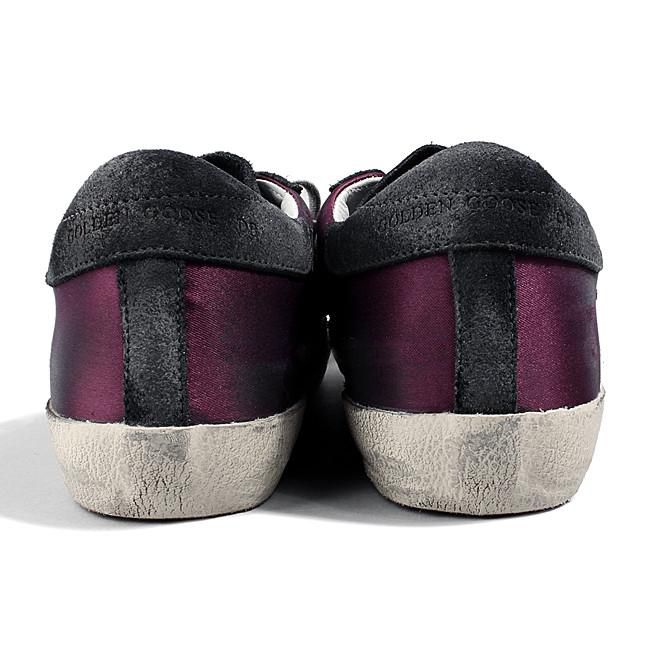 Golden Goose Purple Leather Women Sneaker