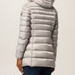 Refrigiwear Chic Padded Down Jacket with Fur Hood