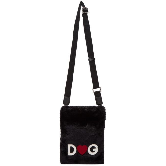 Dolce & Gabbana Black Calf Leather Women Handbag