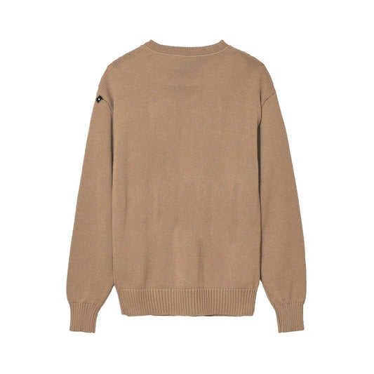 Comme Des Fuckdown Brown Wool Women Sweater