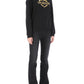 Love Moschino Black Cotton Women Sweater