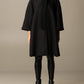 Love Moschino Black Wool Women Coat