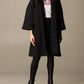 Love Moschino Black Wool Women Coat