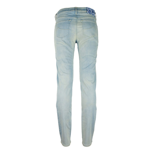 Jacob Cohen Blue Cotton Women's Jeans