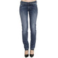 Jacob Cohen Blue Cotton Women Slim-Fit Jean