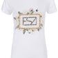 Yes Zee White Cotton Women T-Shirt