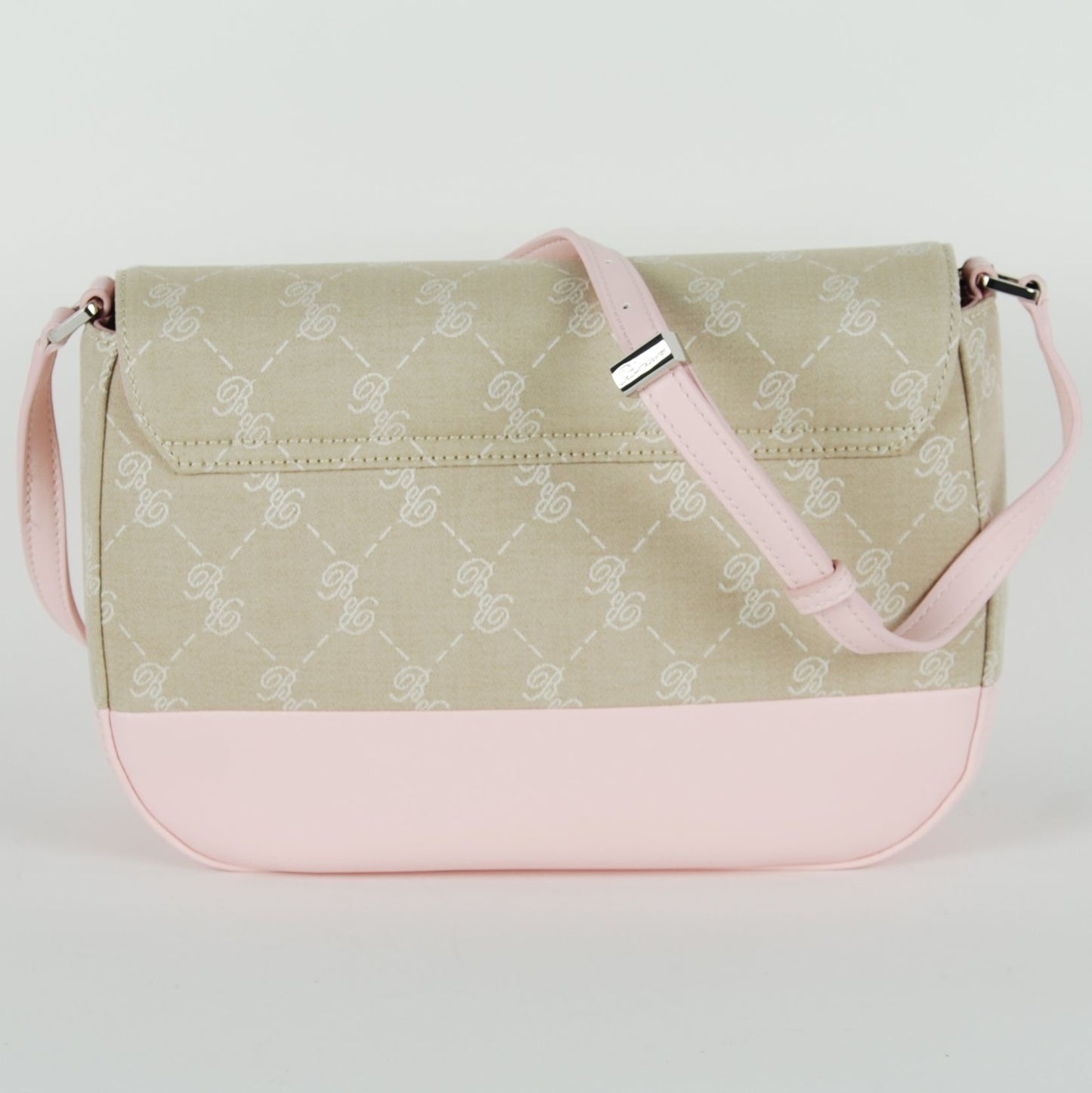 Blumarine Pink Cotton Women Crossbody Bag